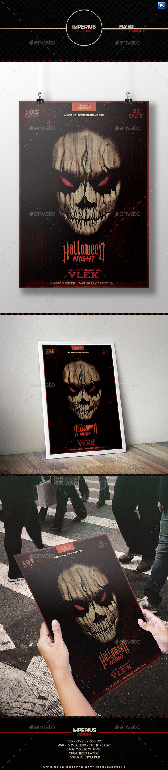 Halloween V5 Flyer - Holidays Events