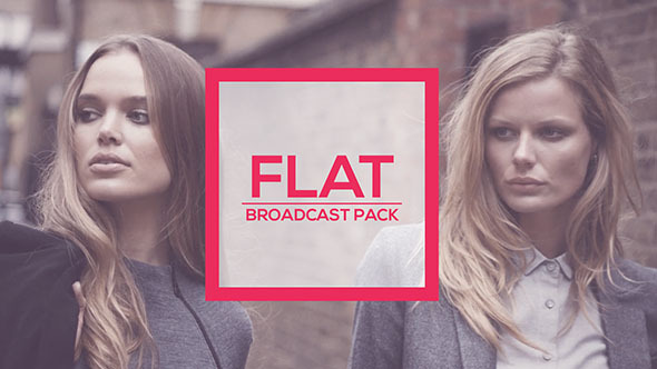 Flat Broadcast Pack - VideoHive 13214772