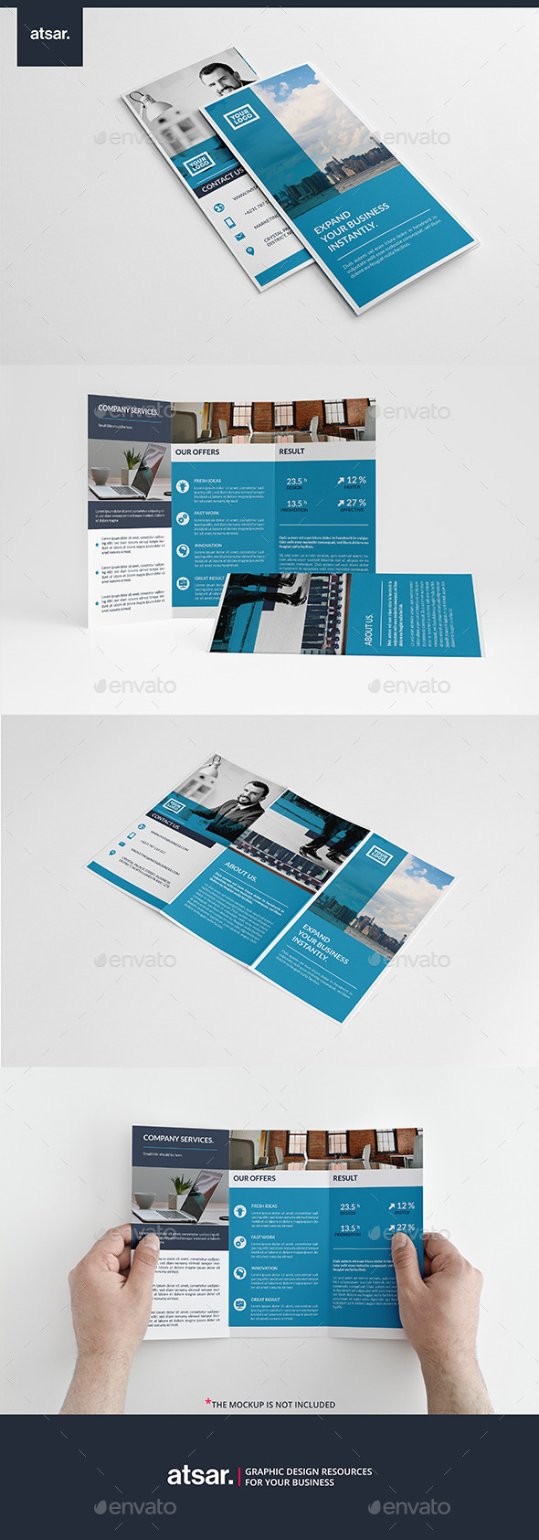 Blue Corporate Brochure - Corporate Brochures
