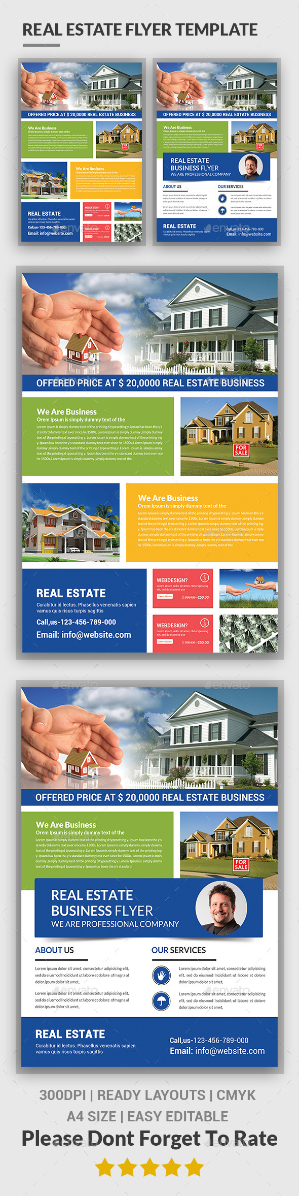 Real Estate Flyer Template - Corporate Flyers