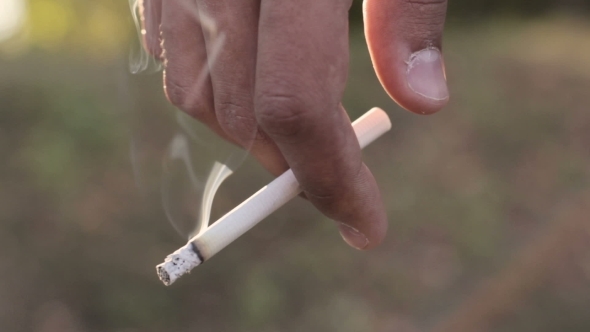 Cigarette In Hand alt