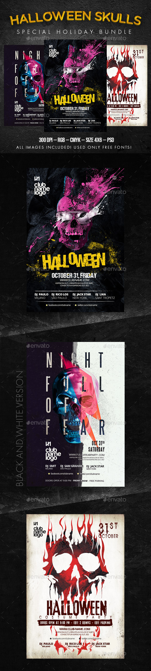 Halloween - Clubs & Parties Events