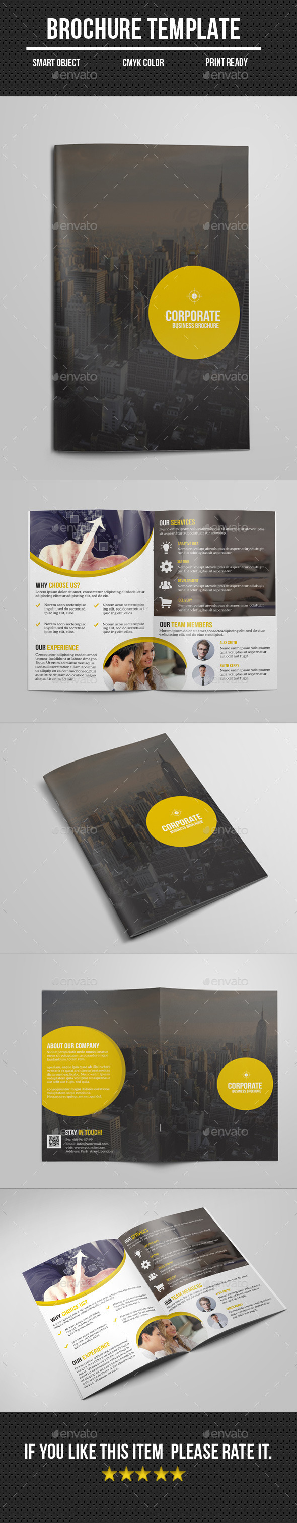Bi- Fold Business Brochure - Corporate Brochures