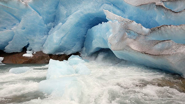 Nigardsbreen Glacier Melting ( Norway ) alt