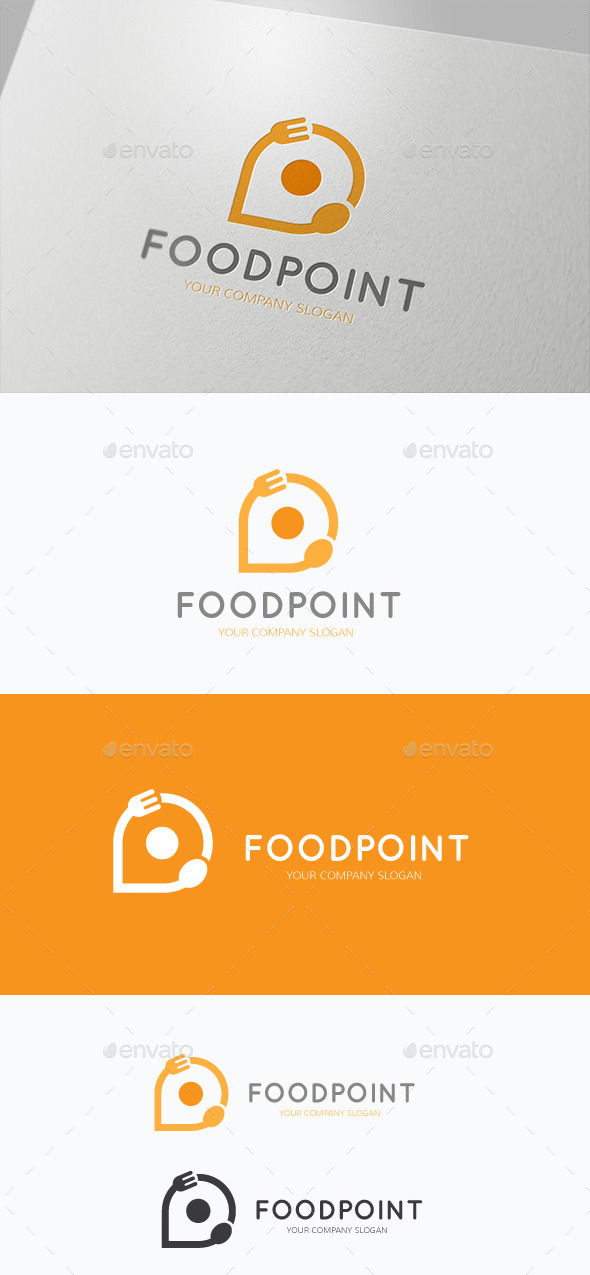 Food Point - Food Logo Templates