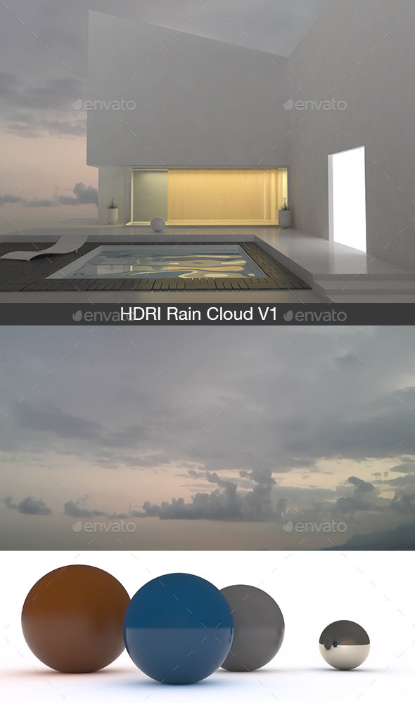 Rain Cloud V1 - 3Docean 13227007