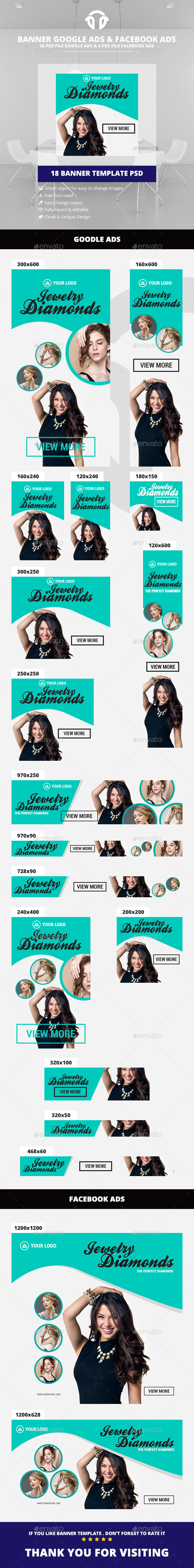 Jewelery Banners Banners - Banners & Ads Web Elements
