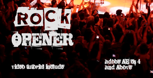 Rock Opener - VideoHive 13227893