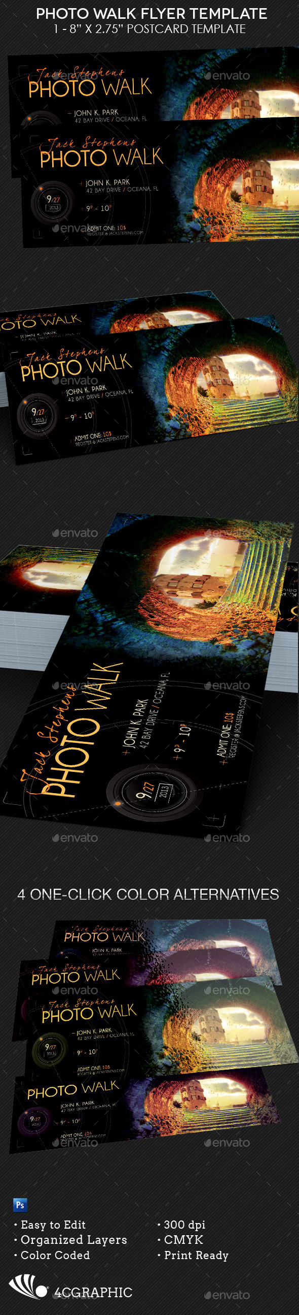 Photo Walk Event Flyer Template - Events Flyers