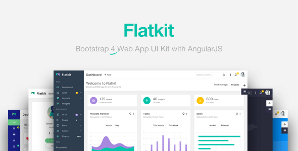 Awesome Flatkit | App UI Kit