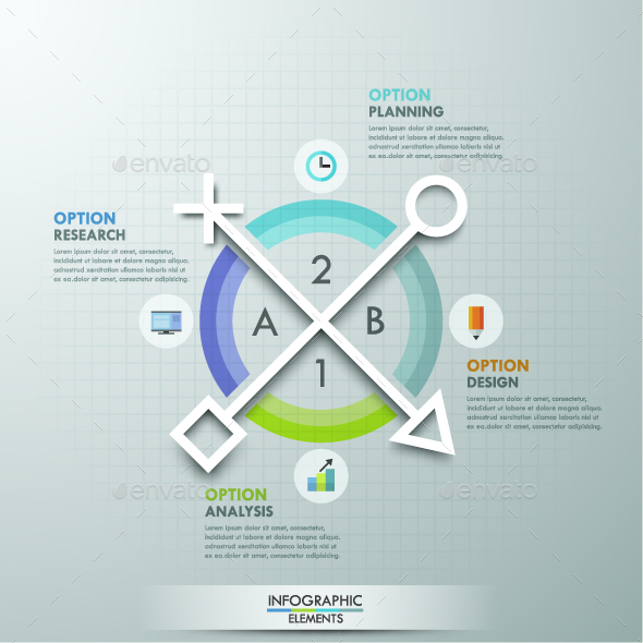 Modern Infographic Options Banner - Infographics