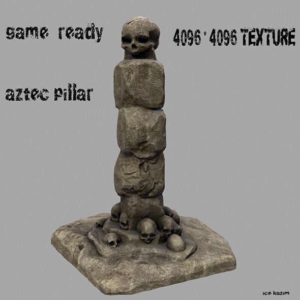 skull_pillar - 3Docean 13232773