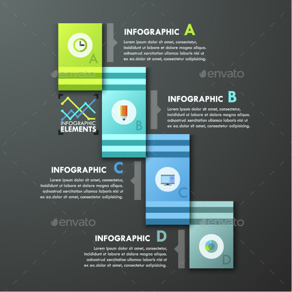 Modern Infographics Paper Template - Infographics