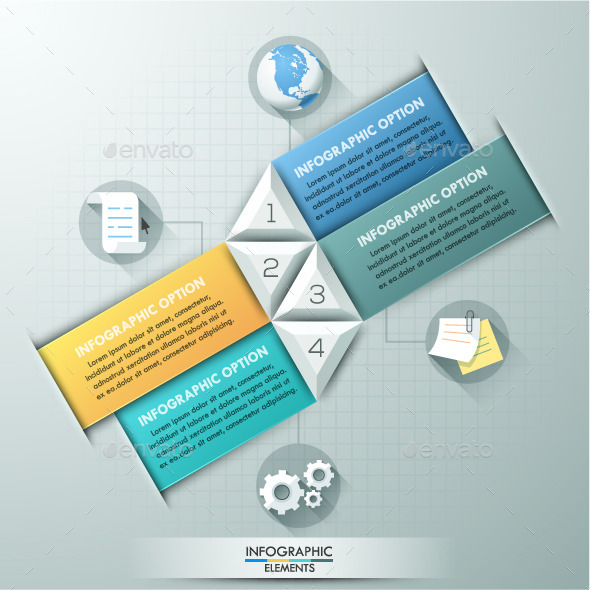 Modern Infographics Paper Template - Infographics
