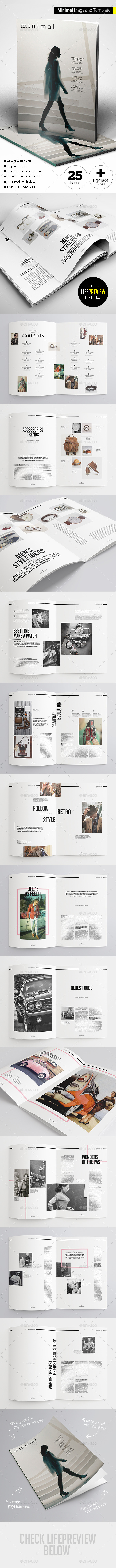 Minimal Magazine - Magazines Print Templates
