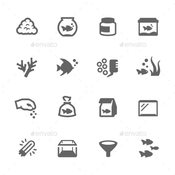 Aquarium Icons - Icons