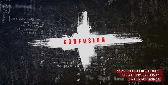 Confusion Titles/ Movie and Film Text Intro/ Coronavirus COVID-19/ Trailer Crime Story/ Police & Spy