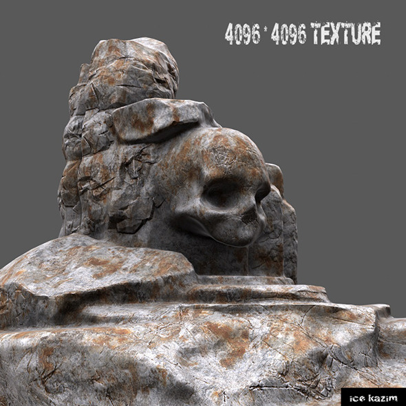 skull mountain - 3Docean 13235433
