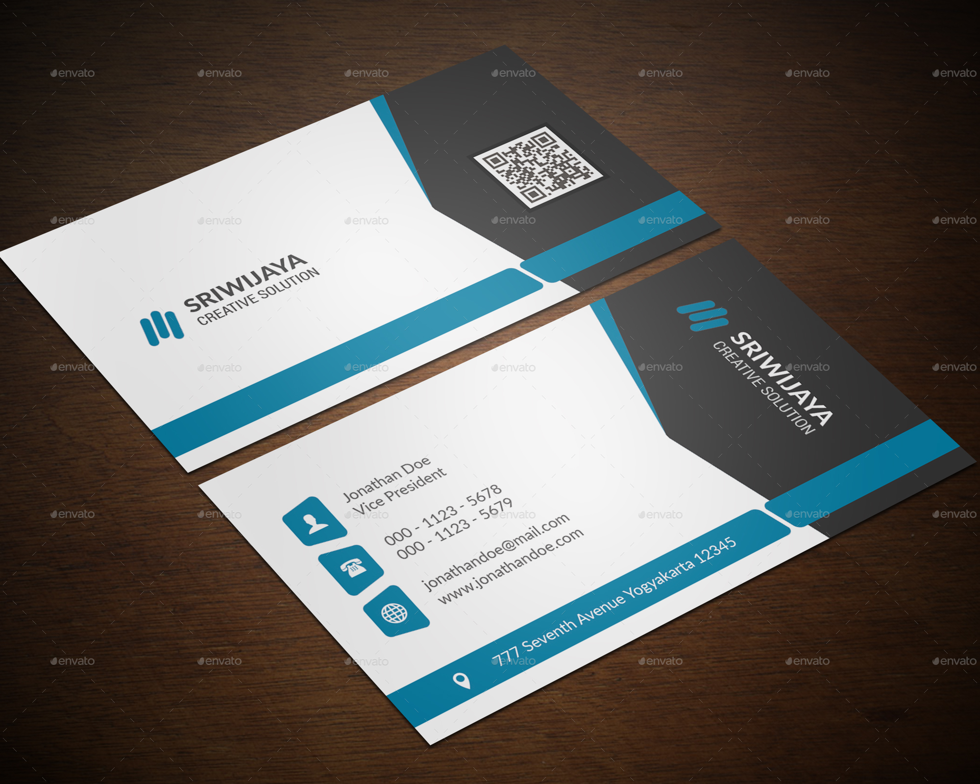 Corporate Business Card , Print Templates | GraphicRiver