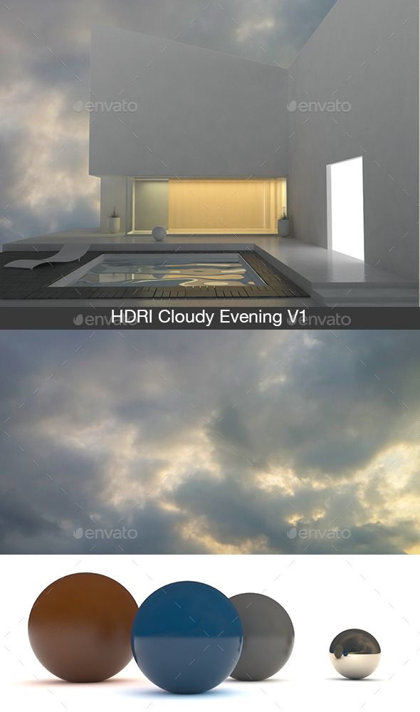 Cloudy Evening V1 - 3Docean 13238092