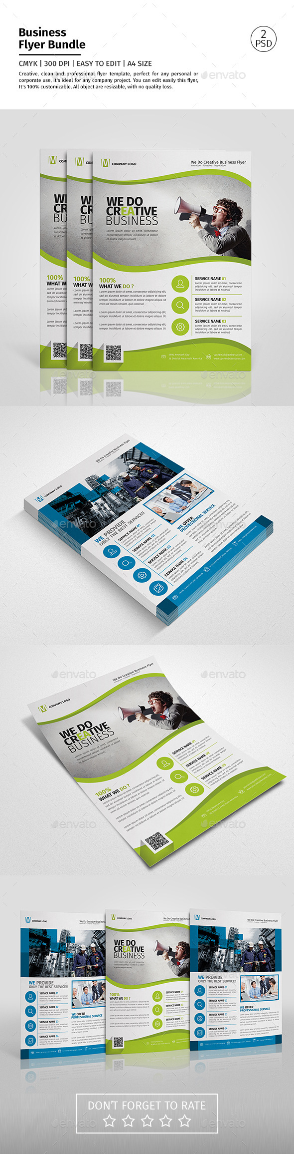 Corporate Flyer Bundle 10 - Corporate Flyers