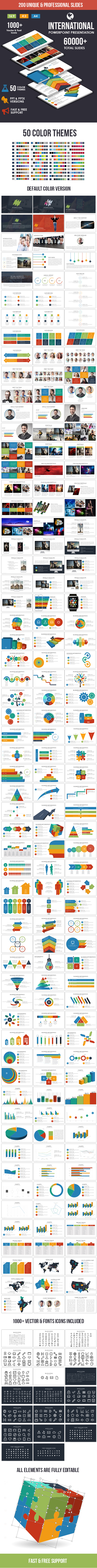 International - Multipurpose PowerPoint Template - Business PowerPoint Templates