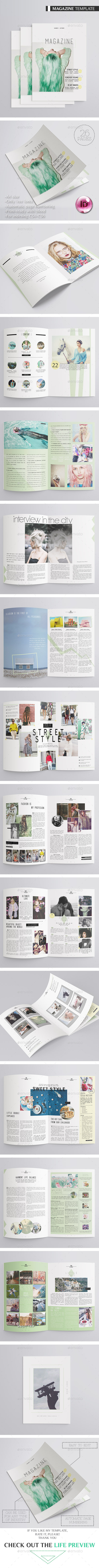 Multipurpose Magazine 26 Pages - Magazines Print Templates