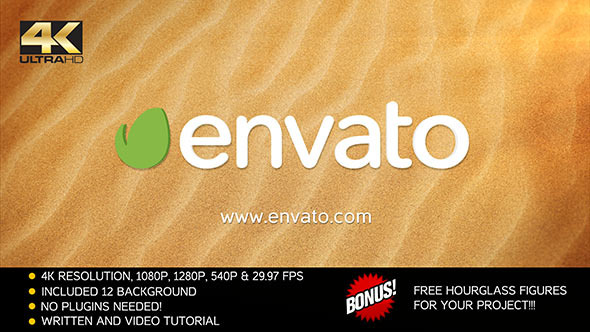Sand Logo - VideoHive 13183263
