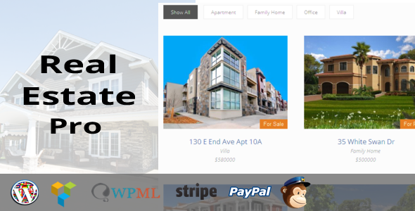 Real Estate Pro - WordPress Plugin - CodeCanyon Item for Sale
