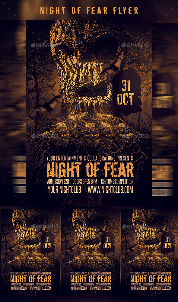 Night Of Fear - Clubs & Parties Events