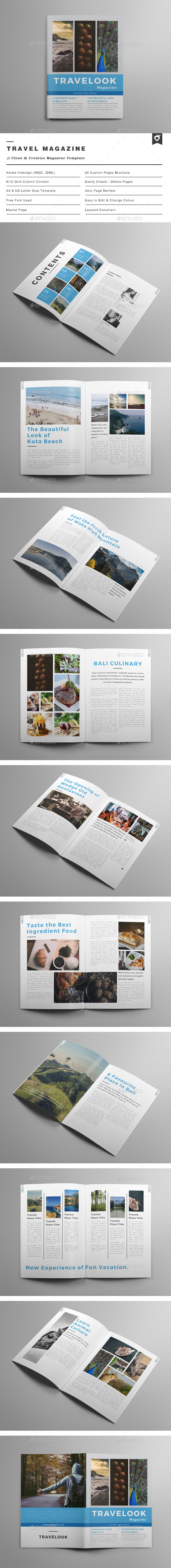 Travel Magazine - Magazines Print Templates