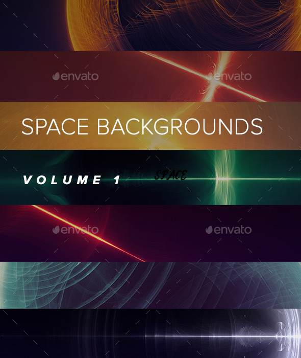 Space Backgrounds VOL 1 - Tech / Futuristic Backgrounds