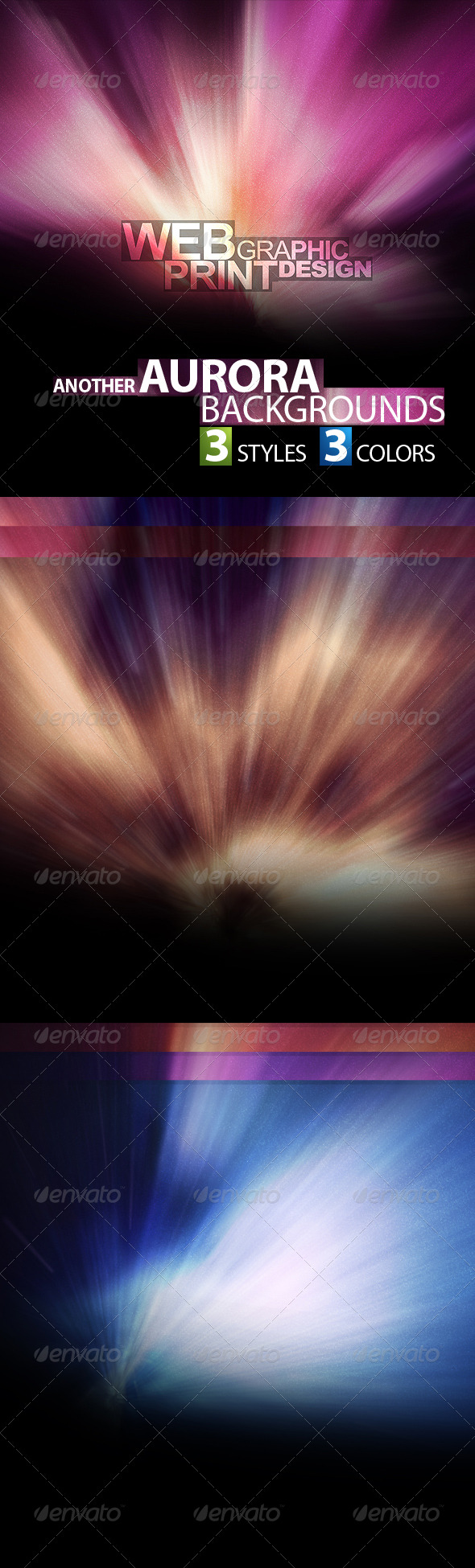 Another Aurora Abstract Background - Abstract Backgrounds