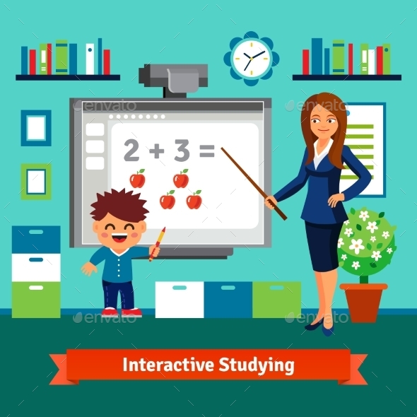 Private Tutor Studying - People Characters