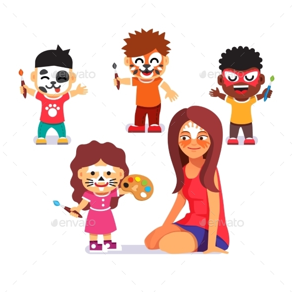 Face Painting Party - Miscellaneous Seasons/Holidays
