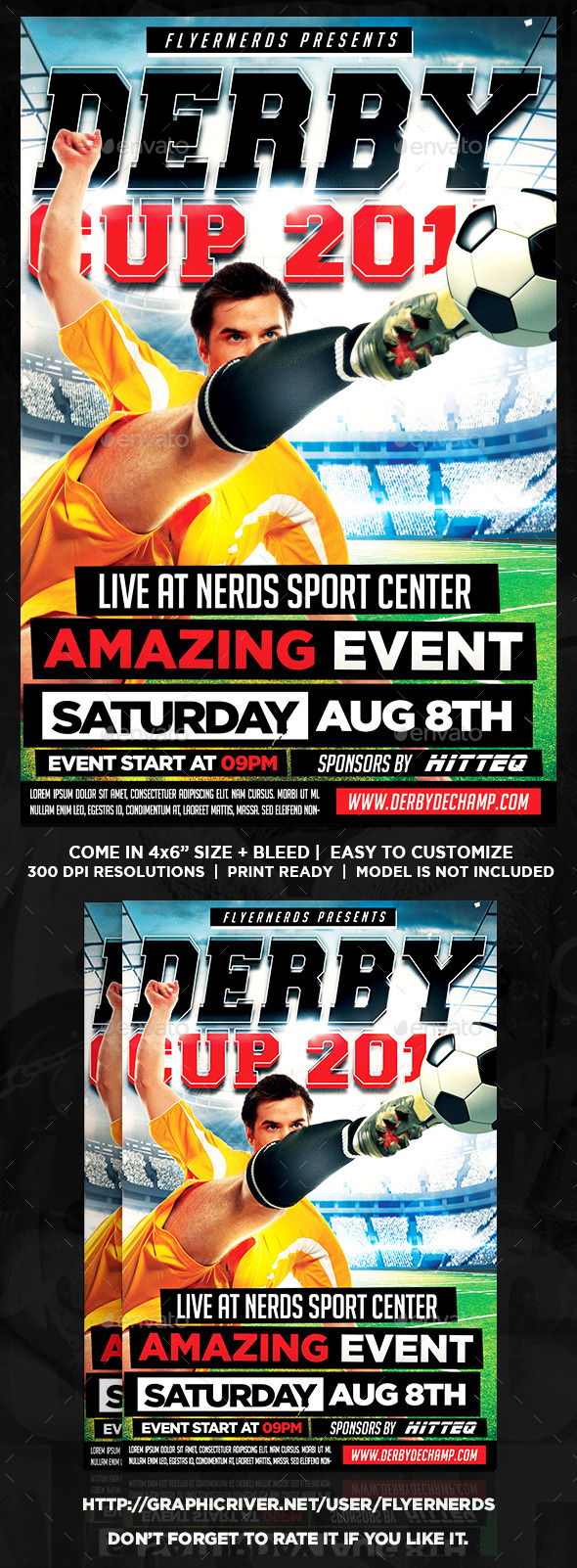 Soccer Flyer Sports Flyer - Sports Events