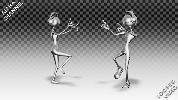 Silver Man and Woman - Dance Night Pack alt