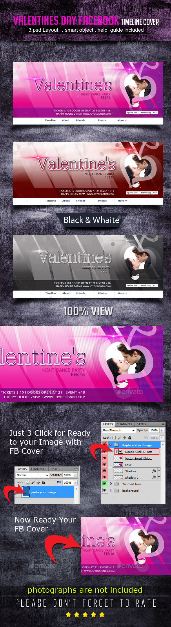 Valentines Day Facebook Cover