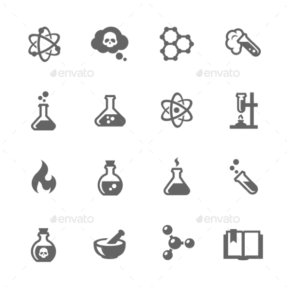 Chemical Icons - Icons