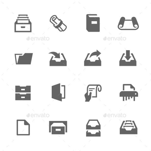 Document Icons - Objects Icons