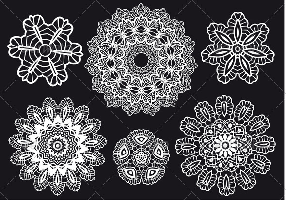 Lace Pattern by amourfou | GraphicRiver