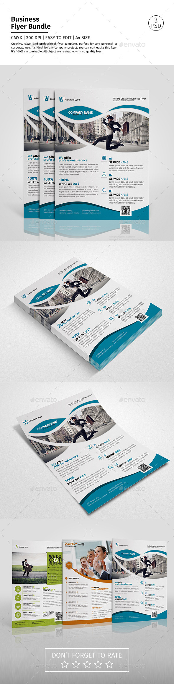 Corporate Flyer Bundle 01 - Corporate Flyers
