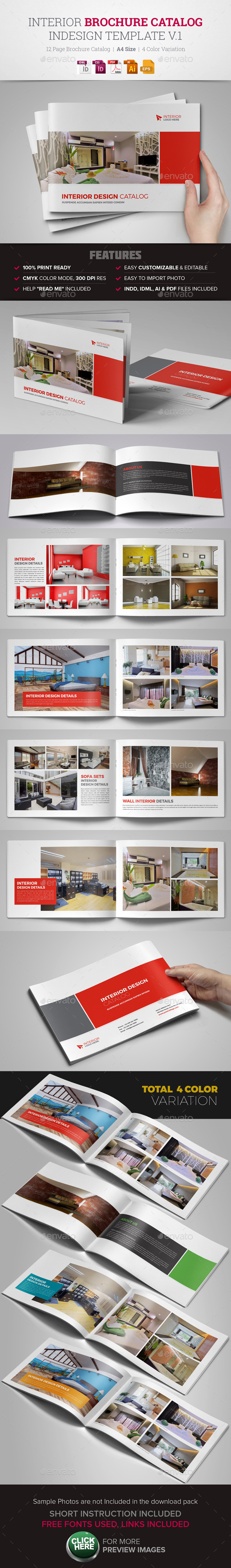 Interior Brochure Catalog Design - Corporate Brochures