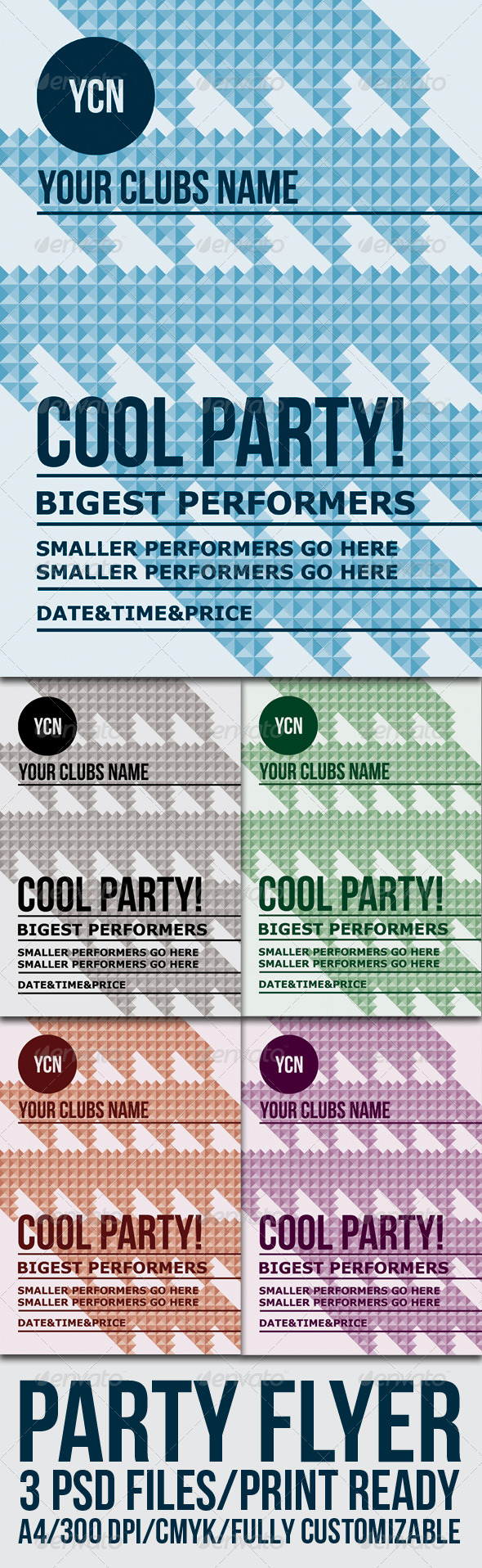 Party Flyer - Clubs & Parties Events