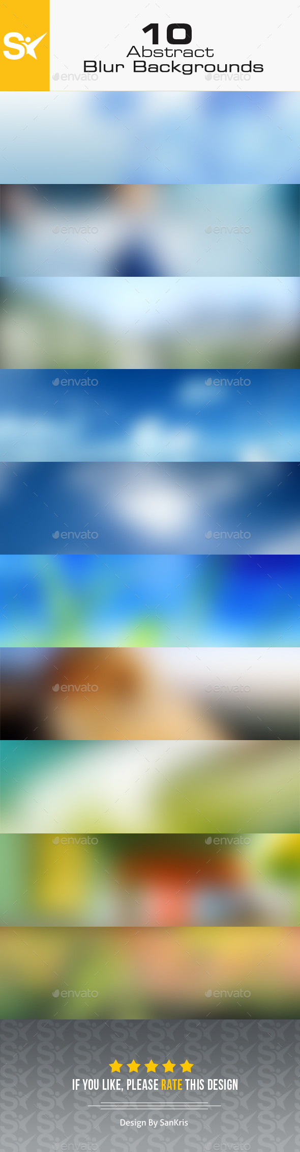 10 Blur Backgrounds Vol.2 - Abstract Backgrounds
