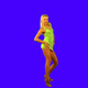 Blond girl dancing - VideoHive Item for Sale