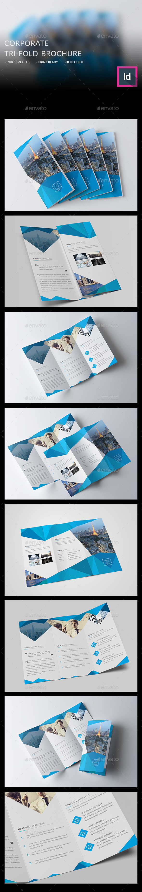 Corporate Trifold Brochure - Corporate Brochures