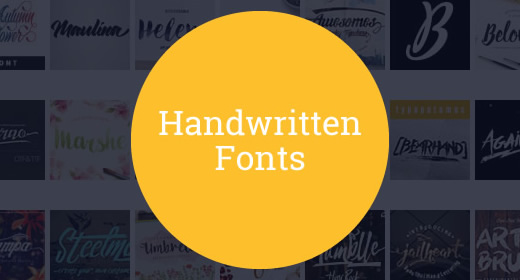 20 Handwritten Fonts