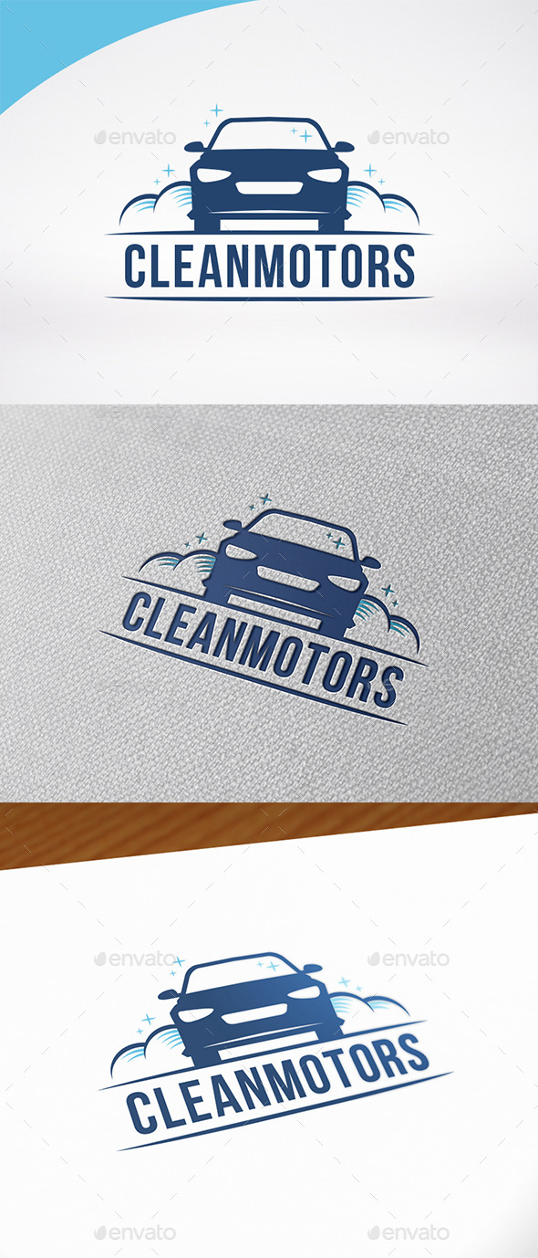 Car Wash Logo Template - Objects Logo Templates