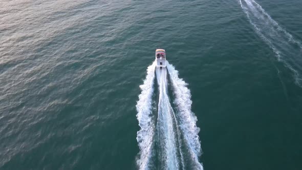 Cinematic Boat Ride on Desaru Beach